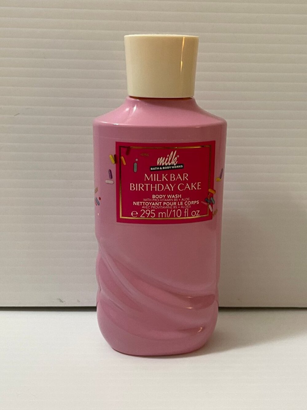 Bath & Body Works Milk Bar Birthday Cake Body Wash 10oz Limited Edition New